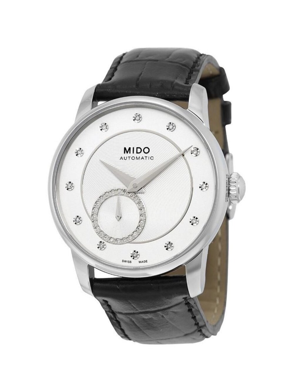 NWT Mido Baroncelli II Automatic Diamond Ladies Watch M007.228.16.036.00